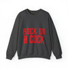 Sock on a Cock Unisex Heavy Blend™ Crewneck Sweatshirt