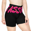 ASS FAT BLACK Biker Shorts