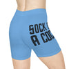 Sock on a Cock Women's Biker Shorts (AOP)