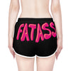 ASS FAT BLACK Relaxed Shorts