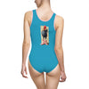 Sock on a Cock Women's Classic One-Piece Swimsuit (AOP)