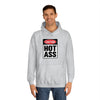 Caution Hot Ass  Unisex College Hoodie