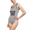 Sock on a Cock Women's Classic One-Piece Swimsuit (AOP)