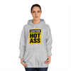 Caution Hot Ass  Unisex College Hoodie