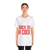 Sock in a Cock Unisex Jersey Short Sleeve Tee