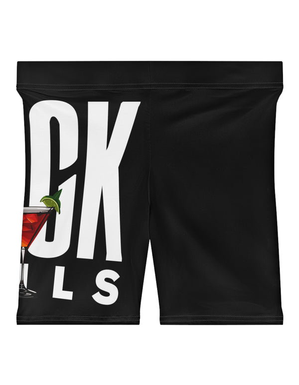 COCKtail Women's Biker Shorts (AOP)