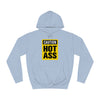 Caution Hot Ass  Unisex College Hoodie