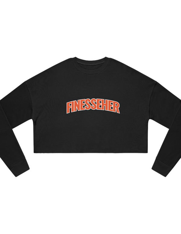 Finesseher Women's Cropped Sweatshirt