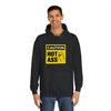 Caution Hot Ass  Unisex College Hoodie