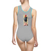 Sock on a Cock Women's Classic One-Piece Swimsuit (AOP)