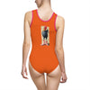 Sock on a Cock Women's Classic One-Piece Swimsuit (AOP)