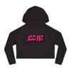 ASS FAT Cropped Hooded Sweatshirt