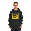 Caution Hot Ass  Unisex College Hoodie