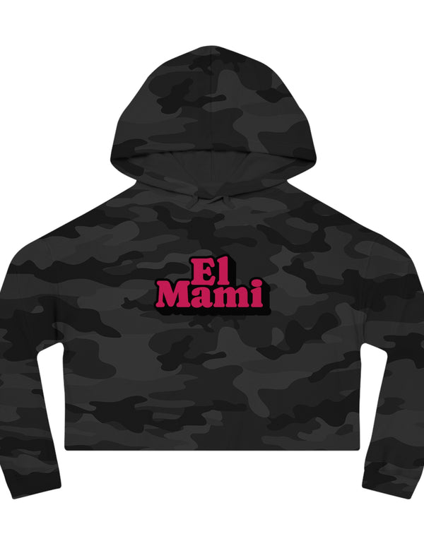 El Mami Women’s Cropped Hooded Sweatshirt