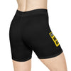 Caution Hot Ass Women's Biker Shorts (AOP)