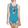 Sock on a Cock Women's Classic One-Piece Swimsuit (AOP)