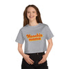 Hoochie Mama Champion Women's Heritage Cropped T-Shirt