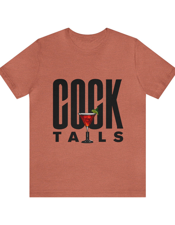 COCKtail Unisex Jersey Short Sleeve Tee