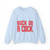 Sock on a Cock Unisex Heavy Blend™ Crewneck Sweatshirt