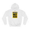 Caution Hot Ass  Unisex College Hoodie