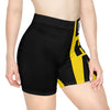 Caution Hot Ass Women's Biker Shorts (AOP)