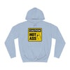 Caution Hot Ass  Unisex College Hoodie