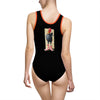 Sock on a Cock Women's Classic One-Piece Swimsuit (AOP)