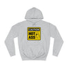 Caution Hot Ass  Unisex College Hoodie