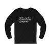 WTOSAU Unisex Jersey Long Sleeve Tee